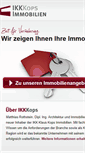 Mobile Screenshot of ikk-immobilien.de